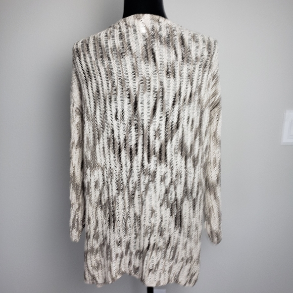 NWOT Chico's Crochet Open Front Cardigan 2 (L) - Picture 5 of 7